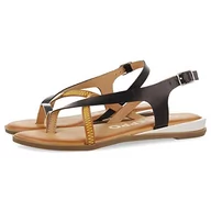 Sandały damskie - GIOSEPPO Gioux, Sandały damskie, Czarny, 40 EU, czarny, 40 EU - miniaturka - grafika 1