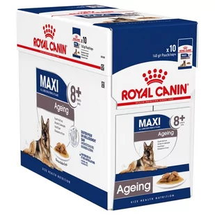Royal Canin Maxi Ageing 8+ 20x140g - Mokra karma dla kotów - miniaturka - grafika 1