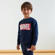 Swetry dla chłopców - Sinsay - Bluza Marvel - Granatowy - miniaturka - grafika 1