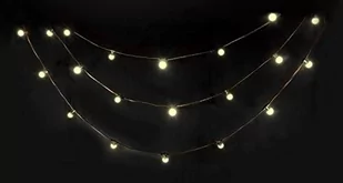 Ibiza - LEDSTRING-WH - Oświetlenie sznurkowe 20 ciepłych białych diod LED - IP44 - 10m - Oświetlenie i efekty wizualne - miniaturka - grafika 1