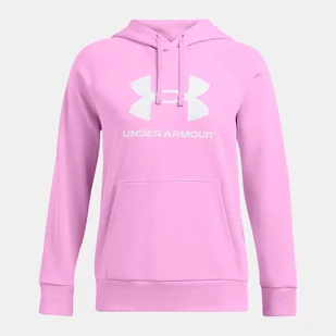 Bluza damska Under Armour Rival Fleece Big Logo Hoody - Bluzy sportowe damskie - miniaturka - grafika 1