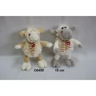 Maskotki i pluszaki - PLUSZAK OWCA 12CM SA Z SZALIKIEM O0498 Sun-Day - miniaturka - grafika 1