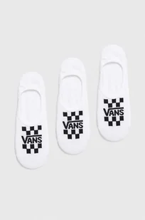 Vans skarpetki 3-pack męskie kolor biały - Skarpetki męskie - miniaturka - grafika 1