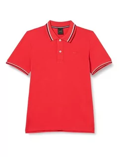 Koszulki męskie - Geox Męska koszulka polo M (DE), Aura ORANGE, XXXL, Aura Orange, 3XL - grafika 1