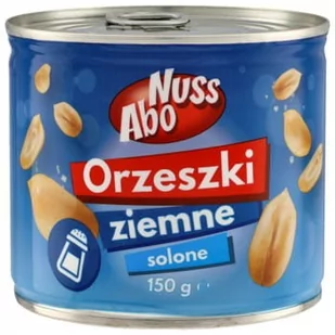 ABONUSS ORZESZKI ZIEMNE SMAŻONE SOLONE 150G - Inne przekąski suche - miniaturka - grafika 1