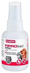 Beaphar Beaphar FIPROtec Spray biobójczy dla psów i kotów 100ml - Artykuły przeciw pasożytom - miniaturka - grafika 1