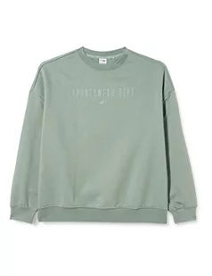 4F Damska bluza H4Z22-bld033, jasnozielona, XXL, jasnozielony - Bluzy damskie - miniaturka - grafika 1