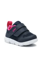 Buty dla dziewczynek - Bibi Sneakersy Energy Baby New II 1107085 Granatowy - miniaturka - grafika 1