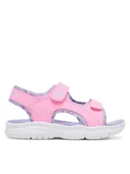 Buty dla dziewczynek - Skechers Sandały Flex Splash-Heart Galore 303049L/HPLV Różowy - miniaturka - grafika 1