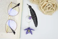 Zakładki do książek - Zakładka do książki - zerwany kwiat 8 - miniaturka - grafika 1