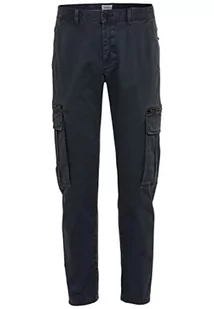 camel active Męskie spodnie rekreacyjne Tapered Fit Toronto Cargo, Dunkel Blau, 32W / 36L - Spodenki męskie - miniaturka - grafika 1