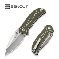 Noże - Nóż składany Sencut Hyrax Green/Ivory G10, Satin 9Cr18MoV (S23097-2) - miniaturka - grafika 1