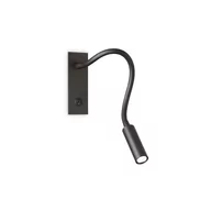 Lampy ścienne - Ideal Lux Kinkiet IO AP czarny 272030 272030/IL - miniaturka - grafika 1