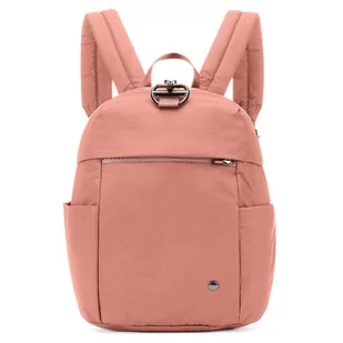Plecak damski antykradzieżowy Pacsafe Citysafe CX Backpack Petite 8L Econyl Rose różowy - Torby podróżne - miniaturka - grafika 1
