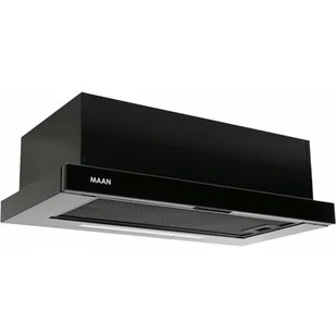 Maan Corona Touch 2 60 LED Czarny - Okapy kuchenne - miniaturka - grafika 1