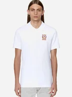 Koszulki męskie - Polo Diesel T-SMITH-E2 A070170MXZA100 2XL (7US) Białe (8052105014064) - miniaturka - grafika 1
