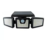 Lampy ogrodowe - LED Naświetlacz solarny z czujnikiem LED/14W IP54 - miniaturka - grafika 1