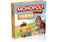 Gry planszowe - towarzyska WINNING MOVES Monopoly Junior Farma - miniaturka - grafika 1