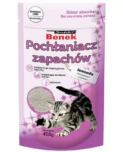 Certech Super Benek Pochłaniacz zapachów lawenda - worek 0,45kg 7986 - Kuwety dla kotów - miniaturka - grafika 1