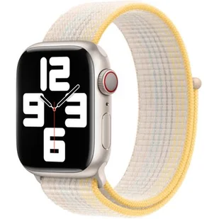 Apple Opaska sportowa w kolorze księżycowej poświaty do koperty 41 - Akcesoria do smartwatchy - miniaturka - grafika 1