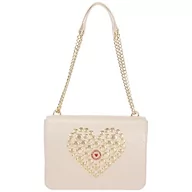 Torebki damskie - Love Moschino Damska torba na ramię Borsa a Spalla, Avorio, - miniaturka - grafika 1