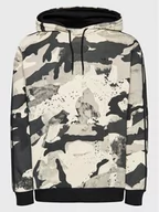 Bluzy męskie - adidas Bluza Camo Series HK2805 Szary Regular Fit - miniaturka - grafika 1
