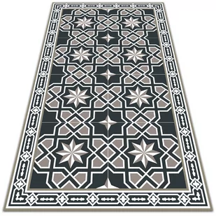 Modny dywan winylowy Róża wiatrów 150x225 cm - Dywany - miniaturka - grafika 1