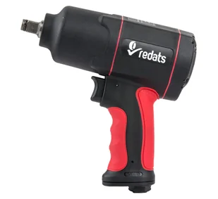Klucz pneumatyczny udarowy 1450Nm REDATS P-120 1/2" + wtyk + nasadki udarowe 1/2" długie REDATS 10 szt. - Klucze i nasadki - miniaturka - grafika 8