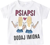 Koszulki dla dziewczynek - koszulki dla przyjaciółek z imionami - miniaturka - grafika 1