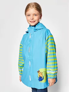 Playshoes Kurtka przeciwdeszczowa 408506 D Niebieski Regular Fit - Kurtki i płaszcze dla chłopców - miniaturka - grafika 1
