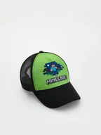 Czapki damskie - Reserved - Czapka z daszkiem Minecraft - wielobarwny - miniaturka - grafika 1