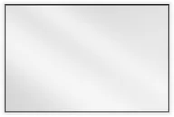 Lustra - Mexen Loft lustro łazienkowe prostokątne 90 x 60 cm, rama czarna - 9852-090-060-000-70 - miniaturka - grafika 1