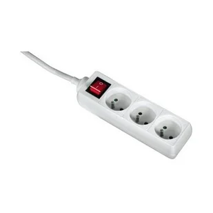 Listwa zasilająca HAMA Standard 3gn, 1.5m Biały 44223701 - Listwy zasilające - miniaturka - grafika 1