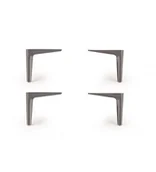 Meble modułowe i akcesoria - MODULO nogi N1 (komplet) - czarny - miniaturka - grafika 1