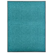 Wycieraczki - vidaXL Wycieraczka z możliwością prania, cyjan, 90 x 120 cm - miniaturka - grafika 1