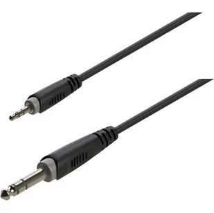 Kabel 1xJack 3.5mm S -1x Jack 6.3m S  3m - Inne akcesoria gitarowe - miniaturka - grafika 1