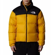 Kurtki męskie - The North Face 1996 Retro Nuptse Jacket NF0A3C8DZU31 Żółte S - miniaturka - grafika 1