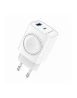 Ładowarki do telefonów - GEMBIRD Szybka ładowarka PD USB typu C 20W biała - miniaturka - grafika 1