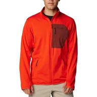 Bluzy męskie - Bluza Sportowa Męska Columbia Tirple Canyon Grid Fleece Full Zip - miniaturka - grafika 1
