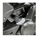 Akcesoria motocyklowe - Podkładki przeciwupadkowe Puig R12 Kawasaki Versys 650 15-17 czarne - miniaturka - grafika 1