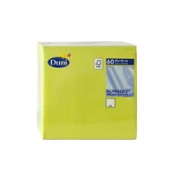 Dekoracja stołu - Duni Sales Poland SERWETKI 40X40 DUNISOFT KIWI 60 SZT. (164586) - miniaturka - grafika 1