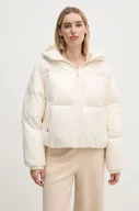 Kurtki damskie - Tommy Hilfiger kurtka puchowa damska kolor beżowy zimowa oversize WW0WW43523 - miniaturka - grafika 1