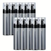 Pozostałe akcesoria kosmetyczne - TEMU 10 szt. Przezroczyste czarne butelki rozpylające, 30 ml/120 ml, drobny mgiełek, pojemniki do ponownego napełniania, duży pojemnik podróżny z - miniaturka - grafika 1