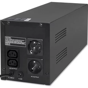 QOLTEC ZASILACZ AWARYJNY UPS LINE INTERACTIVE | MONOLITH | 1500VA | 900W - Zasilacze awaryjne UPS - miniaturka - grafika 4