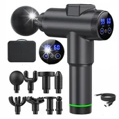 Masażery - PISTOLET DO MASAŻU MOCNY MASAŻER MASSAGE GUN PRO - miniaturka - grafika 1