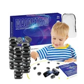 Zabawki kreatywne - 36sztuk Kamienie Magnetyczne, Gra edukacyjna Gra rodzinna Gra strategiczna magnesy - miniaturka - grafika 1