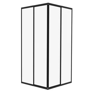 Kabina prysznicowa Komfort Multi 90x90x185 kwadratowa czarny transparentne 101-03223-3-03 - Kabiny prysznicowe - miniaturka - grafika 1