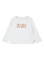 Kaftaniki dla niemowląt - Levi's Kids Koszulka w kolorze białym - miniaturka - grafika 1