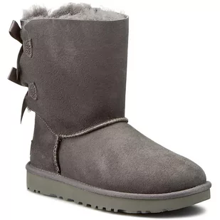 Ugg Buty W Bailey Bow II 1016225 Grey - Śniegowce damskie - miniaturka - grafika 1