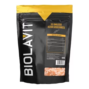 Sól Himalajska Różowa Gruba 1000G 1KG Premium - Kosmetyki do kąpieli - miniaturka - grafika 1